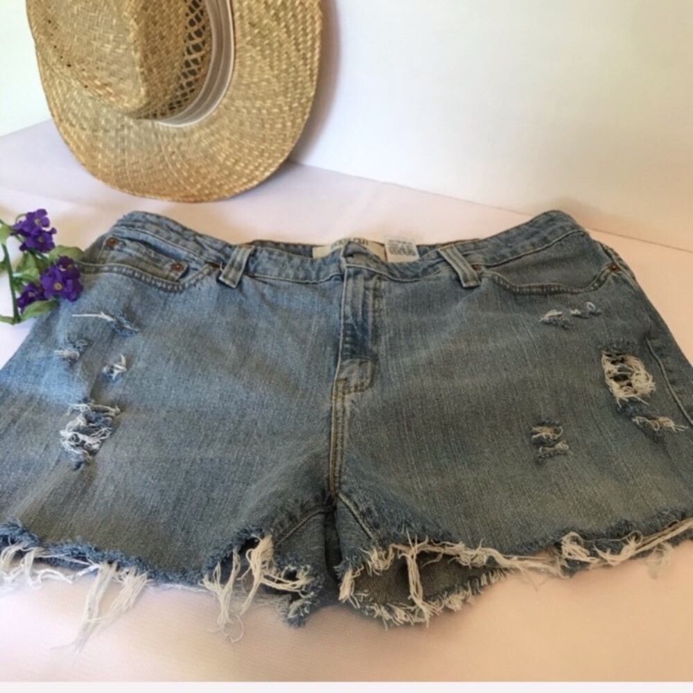 Levi’s 515 Distressed Denim Jean Cutoff Shorts - Custom Made